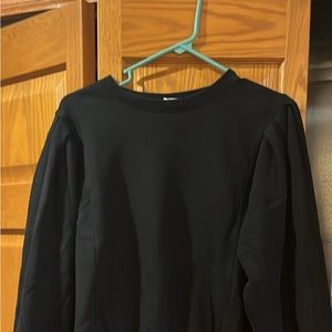 Ladies A New Day Black Medium Sz sweatshirt.